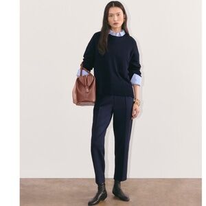 Everlane Dream Pants in Navy Blue, Size Medium